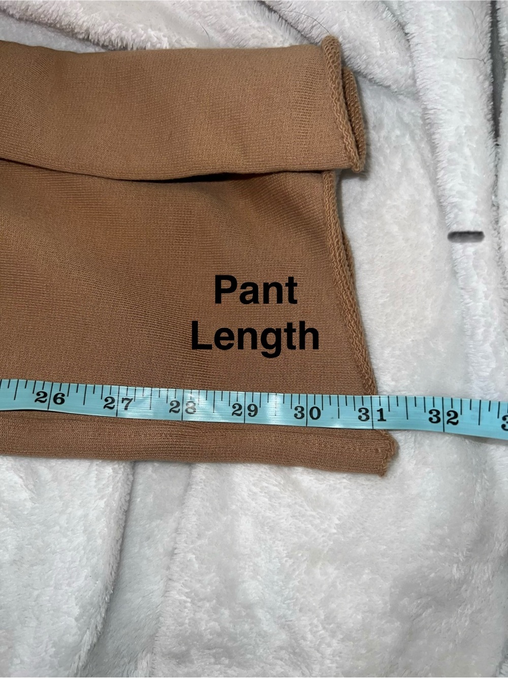 Frank & Eileen Dublin Blazer Catherine Sweatpants Set M Camel Triple Fleece - Picture 15 of 15